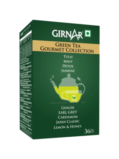 Green Tea Bags with Flavour